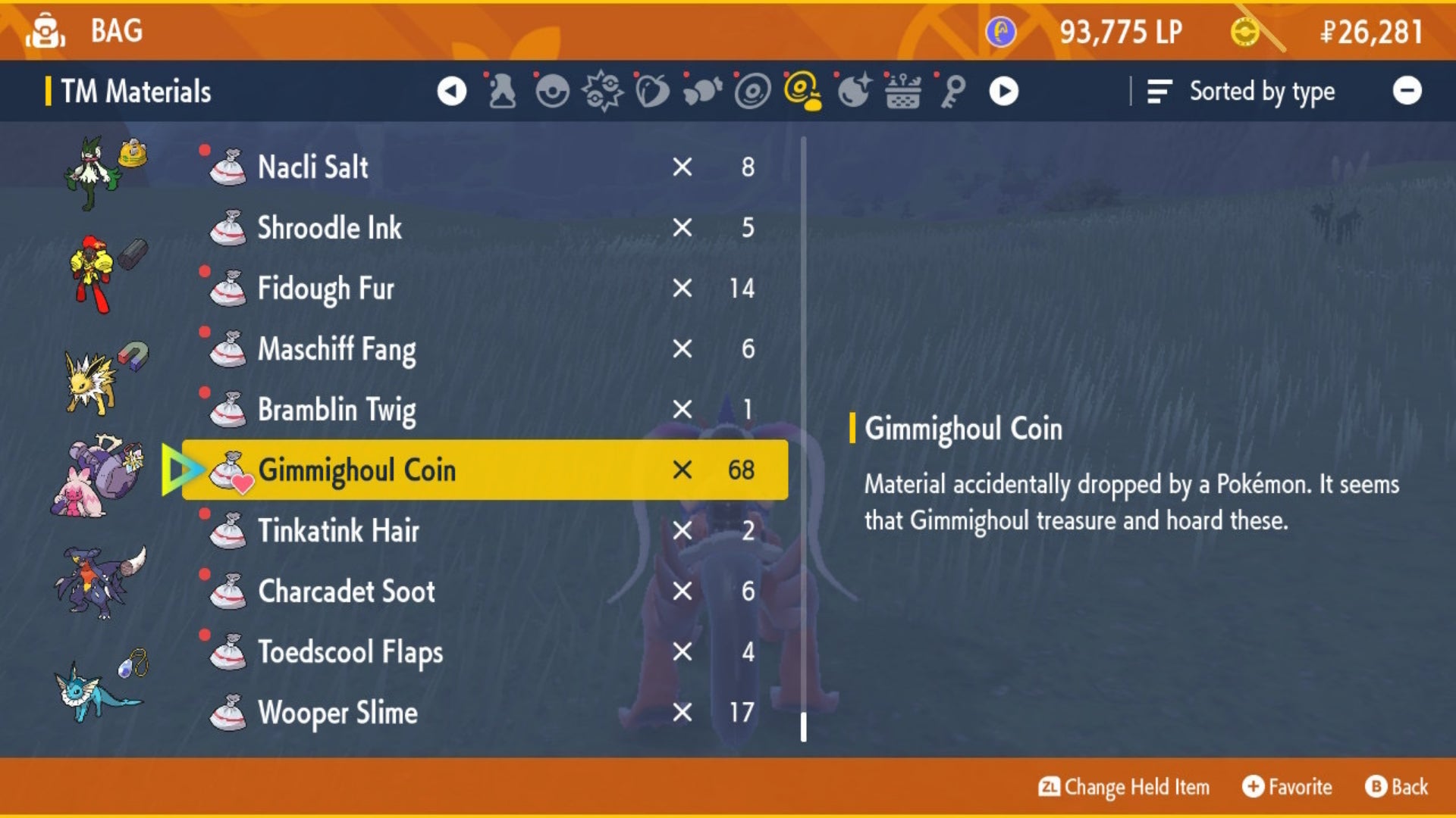 Pokemon Scarlet and Violet Gimmighoul Coins Locations How to evolve